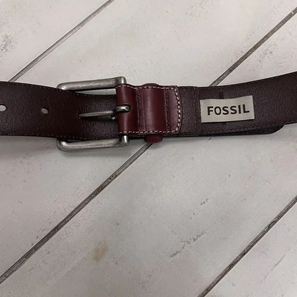 mens fossil belt Size 38